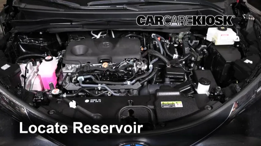 2022 Toyota Sienna LE 2.5L 4 Cyl. Windshield Washer Fluid